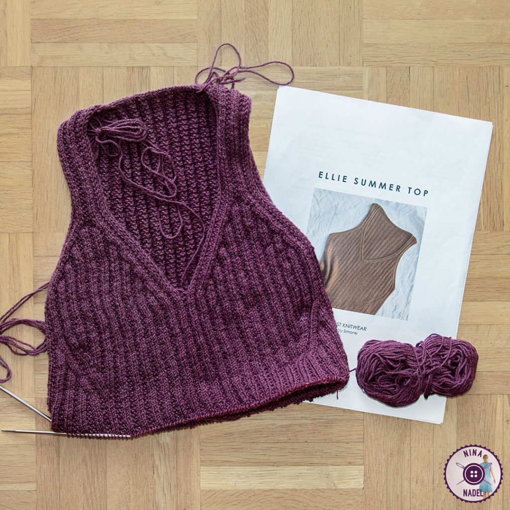 Read more about the article Ellie Summer Top - in progress