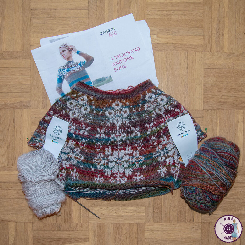 A Thousand and one Suns - Strickanleitung by ZANETE knits Foto: A Thousand and one Suns - Strickanleitung by ZANETE knits